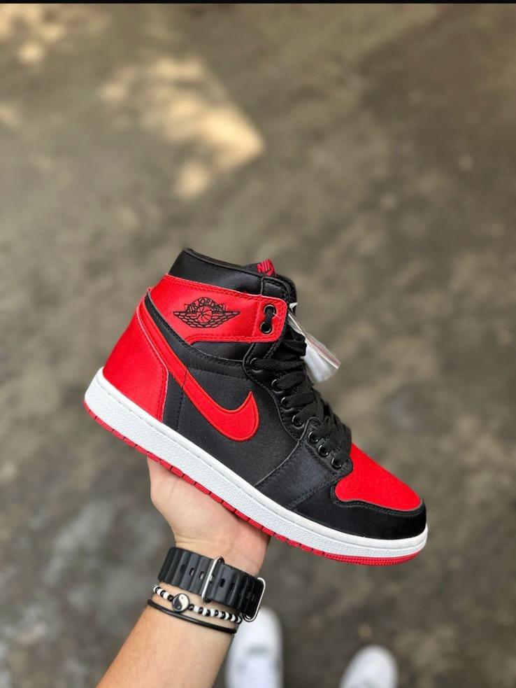 Satin bred toe 1s online